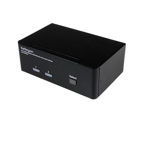 2 PORT DUAL DISPLAYPORT USB KVM SWI