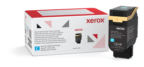 XEROX C320/C325 CYAN HIGH CAP TONER