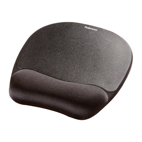 FOAM MOUSE PAD/WRIST REST - BLACK