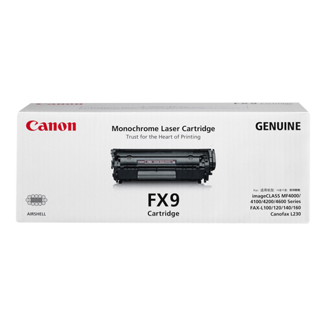 CANON FX10 BLACK TONER  0263B002AA