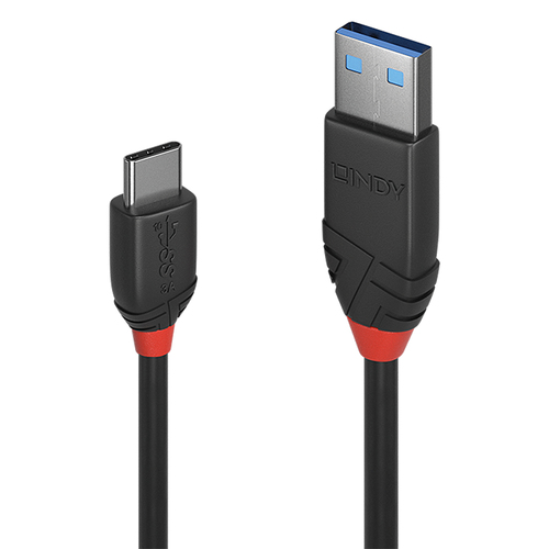 0.5M USB 3.1 A C CABLE BL
