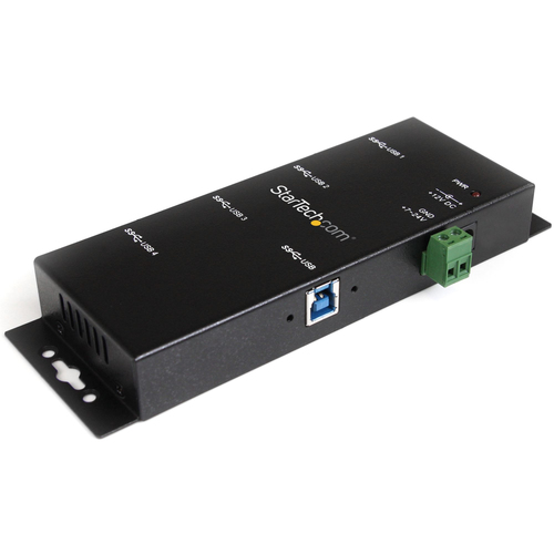MOUNTABLE 4-PORT RUGGED INDUSTRIAL U