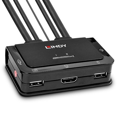 2 PORT HDMI USB 2.0 & AUDIO KVM SW