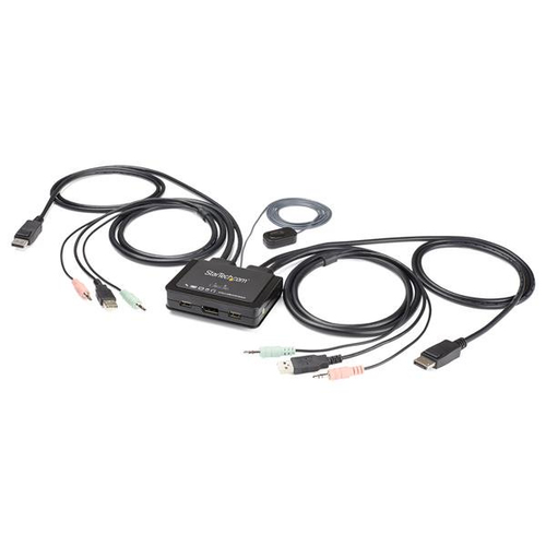 2 PORT DISPLAYPORT KVM SWITCH