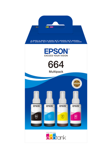 664 ECOTANK 4COLOUR MULTIPACK