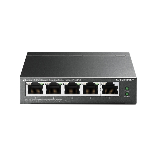 5-PORT GIGABIT SWITCH 4-PORT POE+