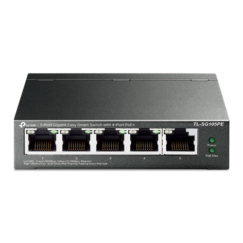 5-PORT GIG EASY SWITCH 4-PORT POE+