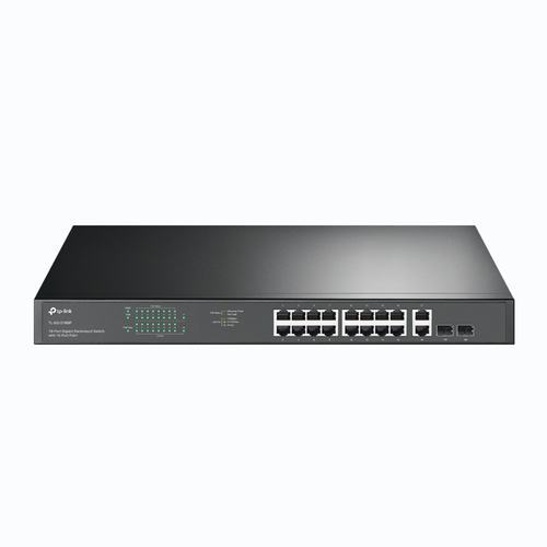 18-PORT GIG RM SWITCH 16-PORT POE+