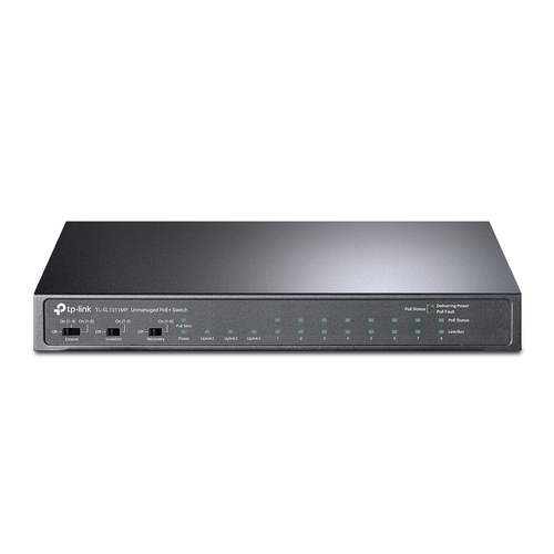 8-PORT 10/100MBPS 3-PORT GIG SWITCH