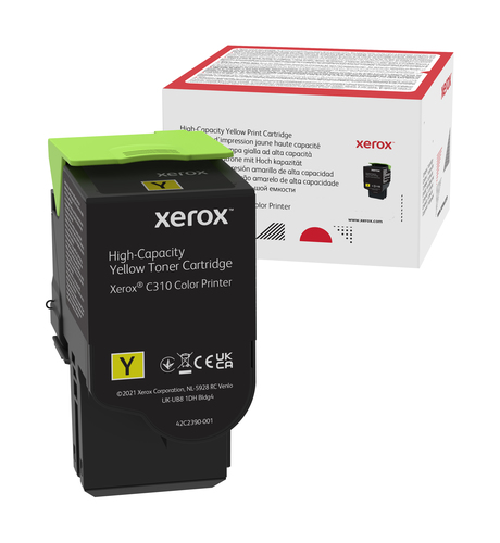 XEROX C310 YELLOW HIGH CAP TONER CAR