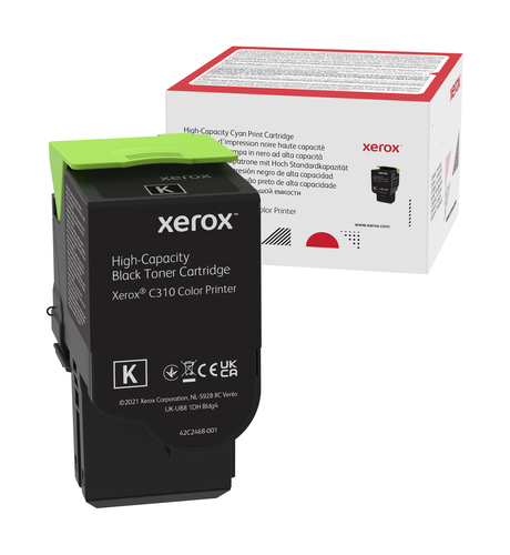 XEROX C310 BLACK HIGH CAP TONER CART