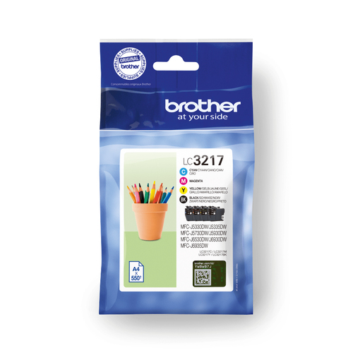 BROTHER LC3217VAL VALUE PACK