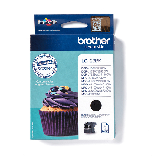 BROTHER LC123 BLACK INK