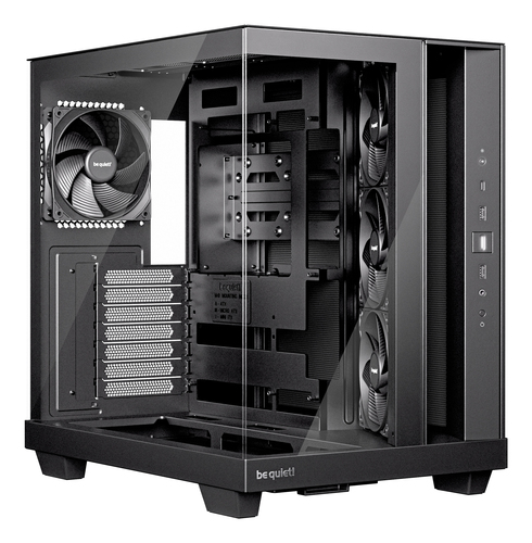 LIGHTBASE500 ATX GAM CASE ALU BK