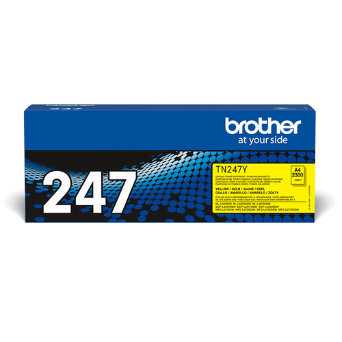 BROTHER TN247Y YELLOW TONER 2.3K