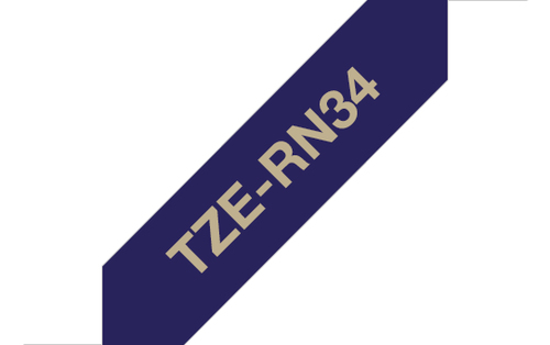 TZERN34 12MM GOLD ON D BLUE RIBBON T