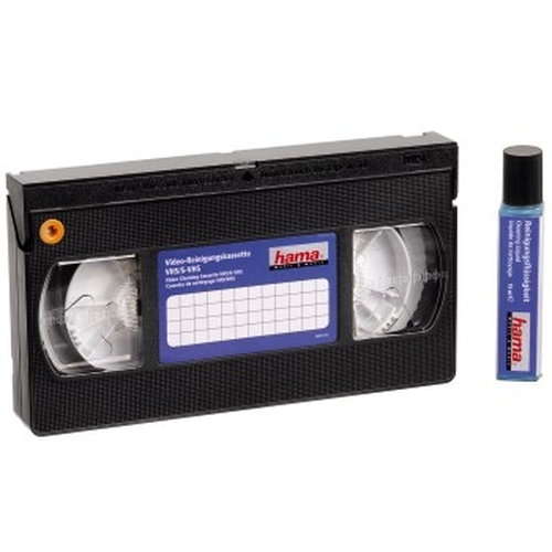 VHS/S TO VHS VIDEO CLEANING TAPE