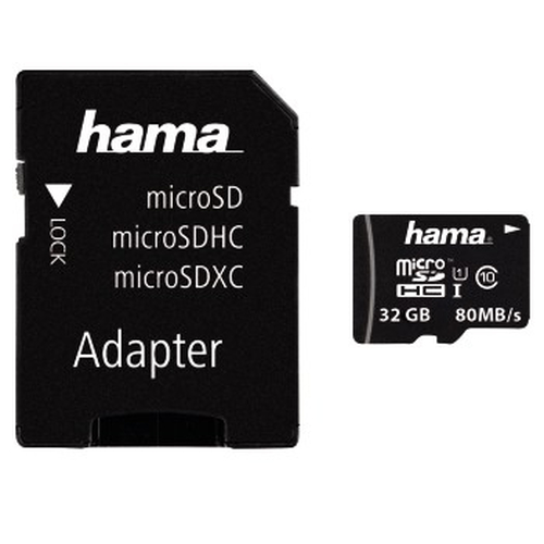 MICROSDHC 32GB CLASS10 100MB/S ADAPT