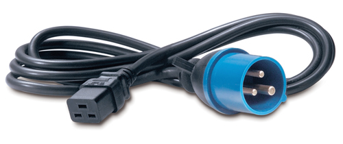 POWER CORD C19 TO IEC309 16A - 2.5M