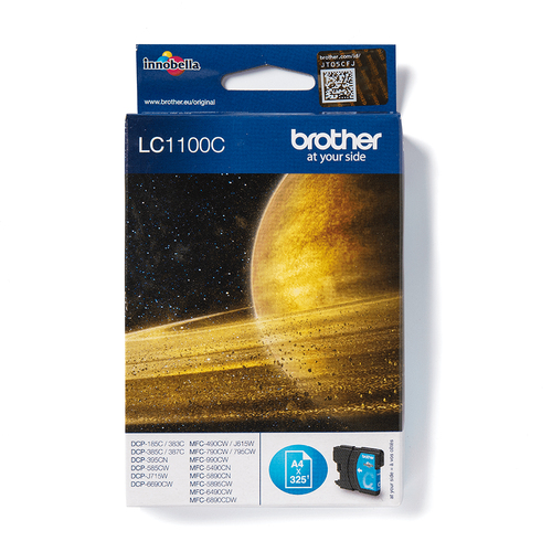 BROTHER LC1100C STD CYAN INK