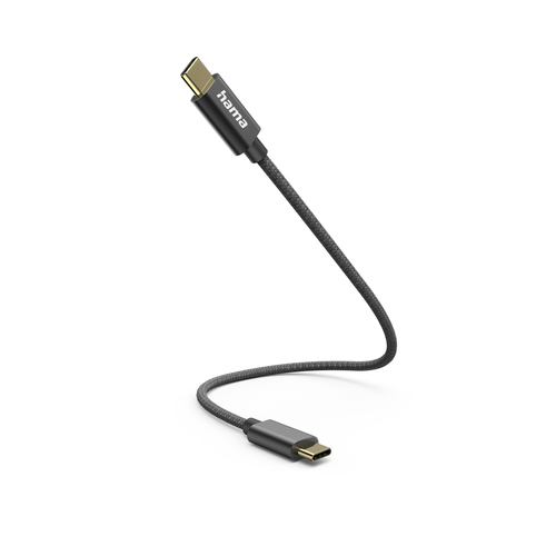 CHARGING CABLE USBC - USBC 0.2M BLK