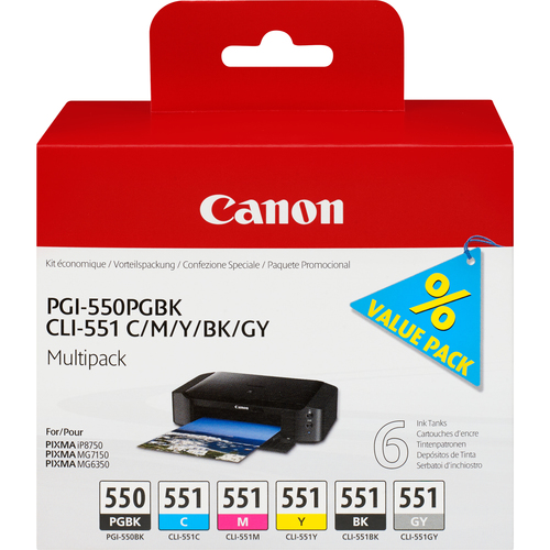 PGI-550 - CLI-551 MULTI PK