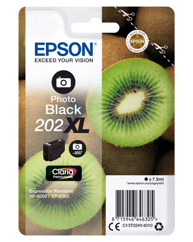 PHOTO BLACK 202XL CLARIA PREMIUM INK