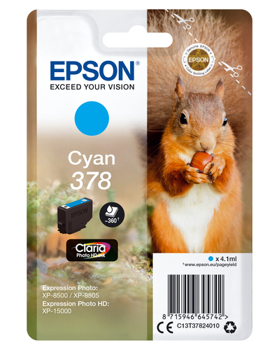 CYAN 378 CLARIA PHOTO HD INK