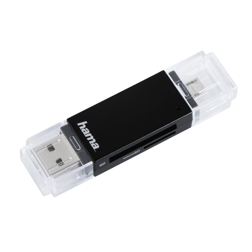 BASIC USB 2.0 OTG CARD READER BLACK