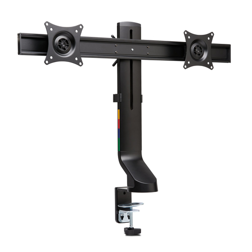 SPACE SAVING MONITOR ARM DUAL