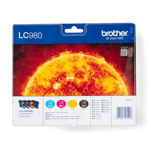 BROTHER LC980 QUAD PACK
