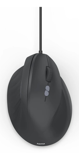 ECM-500R ERGO MOUSE WITH CABLE BLK