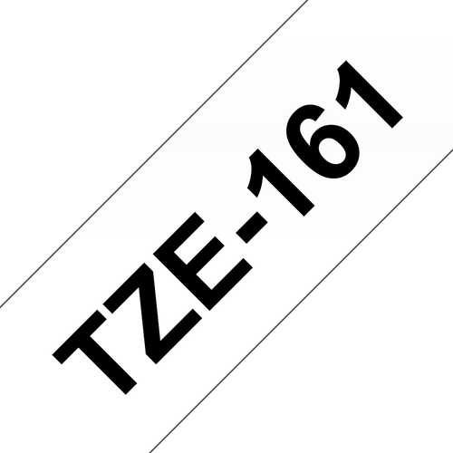 BRO 36MM GLOSS BLACK ON CLEAR TAPE