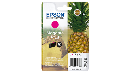 SINGLEPACK MAGENTA 604 INK