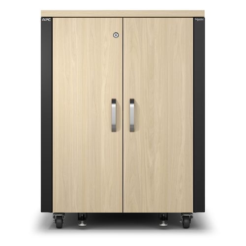 SOUNDPROOF 17U RACK 230V MAPLE