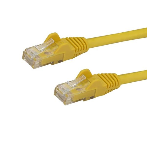 5M CAT6 PATCH CABLE SNAGLESS YELLOW