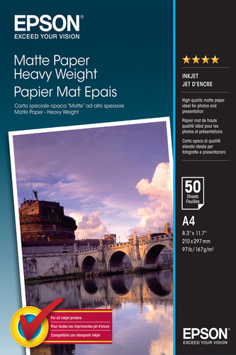 HEAVYWEIGHT MATTE PAPER A4