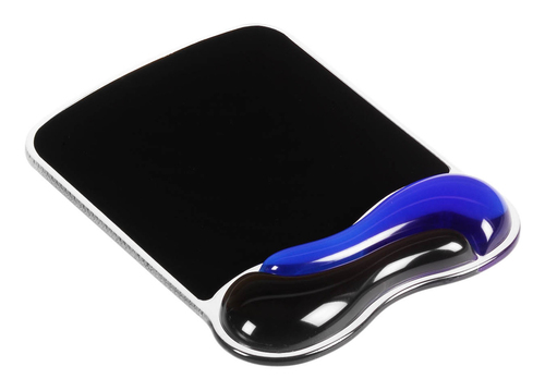 DUO GEL MOUSE MAT WAVE BLUE/BLACK