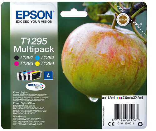 T129 MULTIPACK M APPLE BK C Y M