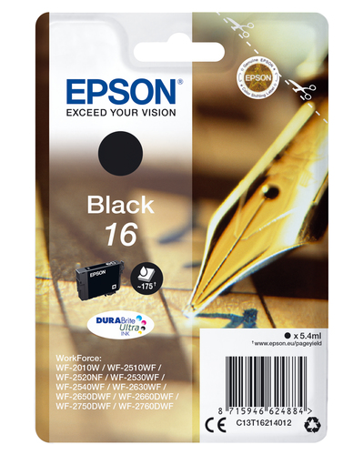16 SERIES PEN & CROSSWORD BLACK