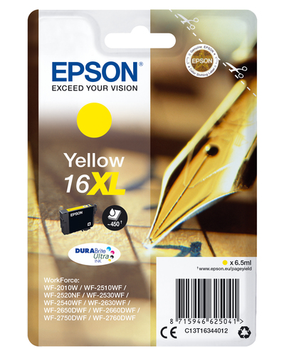 16 XL SERIES PEN & CROSSWORD YELLOW