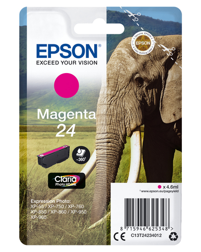 MAGENTA 24 CLARIA PHOTO HD INK