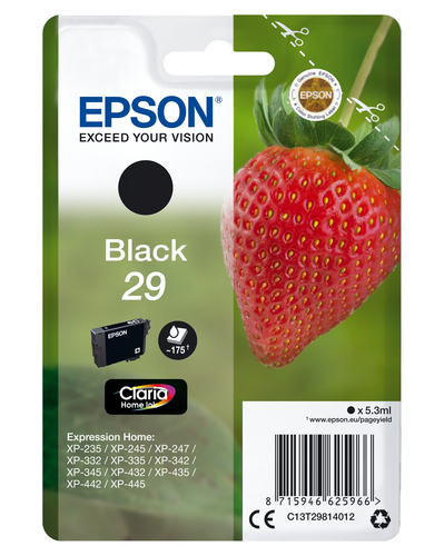 BLACK 29 CLARIA HOME INK