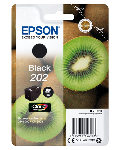 BLACK 202 CLARIA PREMIUM INK