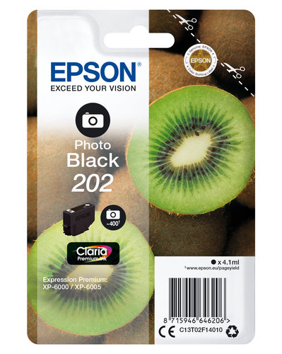 PHOTO BLACK 202 CLARIA PREMIUM INK