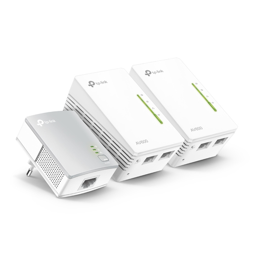 AV600 PL WI-FI BOOSTER 2 LAN 3 UNITS