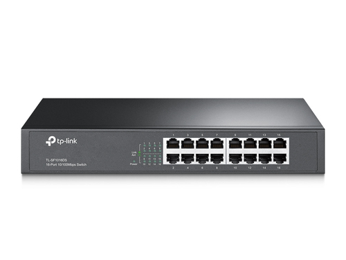 16 P 10/100M SWITCH 13 INCH RM