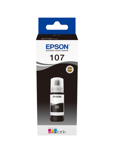 107 ECOTANK BLACK INK BOTTLE