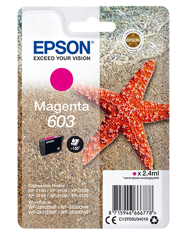 SINGLEPACK MAGENTA 603 INK