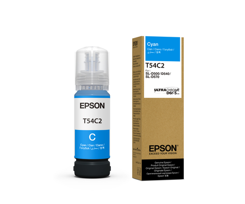T54C CYAN INK CARTRIDGE - 70ML